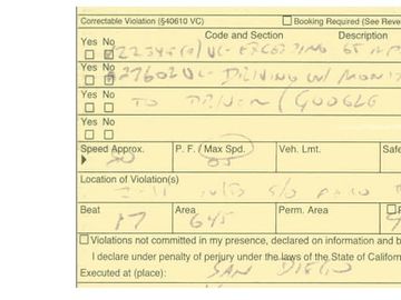 Police issues ticket to driver wearing Google Glass Police issues ticket to driver wearing Google Glass