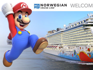 Mario and Nintendo's cast of characters expands again across Norwegian's full fleet