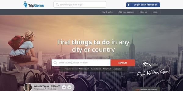 Startup pitch: TripGems throws deals and tip sharing into travel planning mix