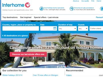 HomeAway boosts rentals online via Interhome deal