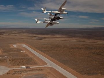 How a small desert town has been turned into a spaceopolis