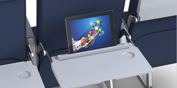 Seatback digital billboards: Airline trays are about to get a tech-heavy makeover