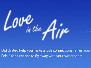 United aggressively markets Valentine's Day across social platforms