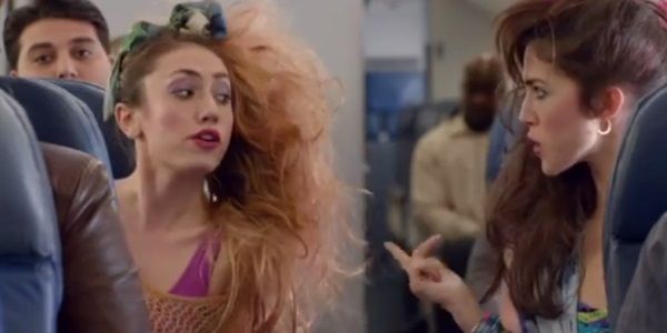 Anyone who remembers the 1980s will cringe at new Delta in-flight video