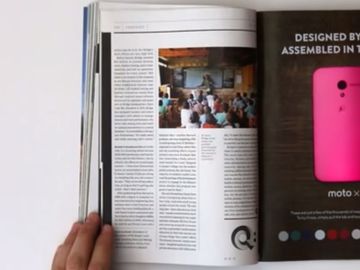 Interactive print could breathe new life into travel agent brochures [VIDEO]