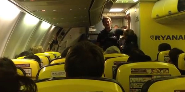 The curious case of Ryanair, the police, an airport, YouTube and bad weather