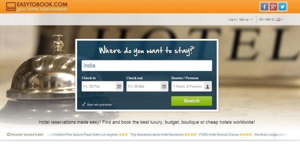MakeMyTrip buys EasyToBook hotel service for $5 million