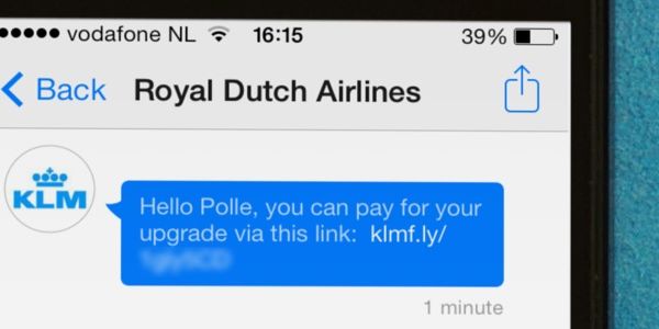 KLM to (kind of) allow flight payments via Twitter and Facebook