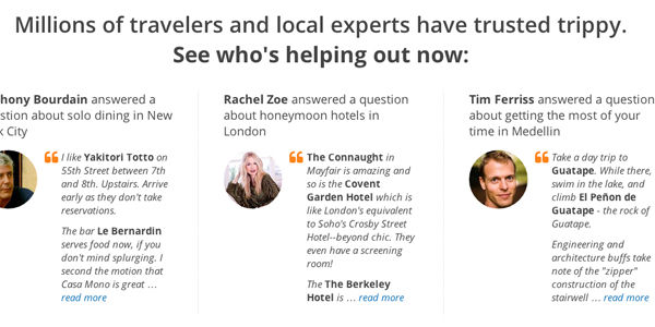 Trippy morphs into a travel Quora and nets $3.5M in funding