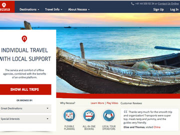 Trip planner for independent travelers Nezasa announces financing