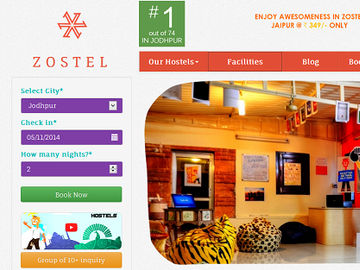Indian budget chain Zostel raises $1 million
