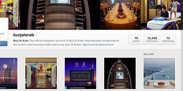 Instagram meets luxury, Burj Al Arab plans a high-end Instameet