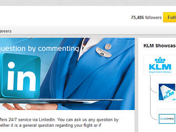 KLM launches 24/7 customer service for LinkedIn