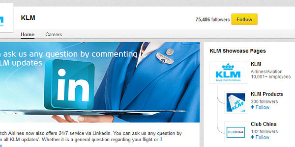 KLM launches 24/7 customer service for LinkedIn