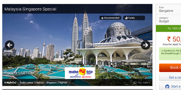 Hotels and packages growing strong for MakeMyTrip as EasyToBook buy kicks in
