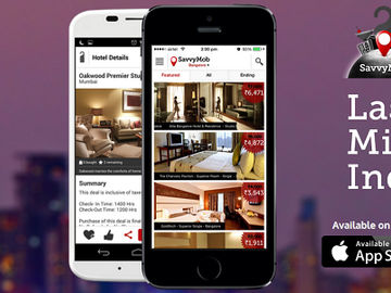Startup pitch: SavvyMob last-minute hotel booking on mobiles to India