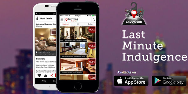 Startup pitch: SavvyMob last-minute hotel booking on mobiles to India
