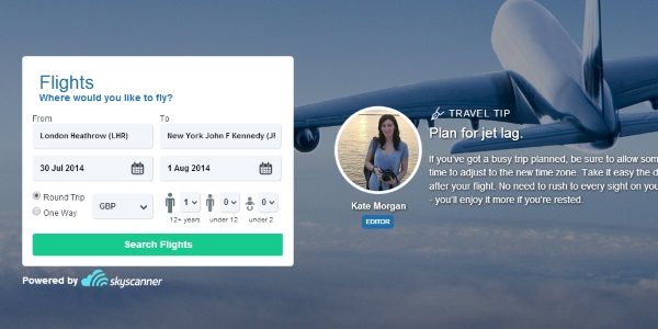 Skyscanner replaces Kayak as flight provider to Lonely Planet