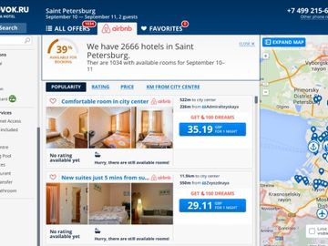 Airbnb extends reach further via tie up with Ostrovok