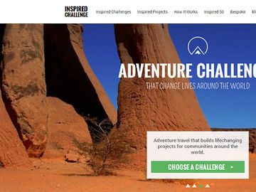 Startup pitch: Inspired Challenge lets users crowd-fund their philanthropic and adventure travel