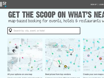 HallStreet pivots to nearby events using maps
