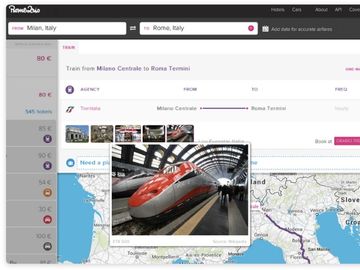 How do travellers engage with different types of images?