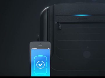 Why this roll-aboard suitcase has a companion app for traveling