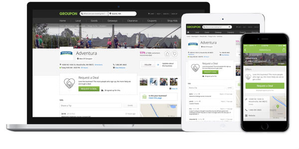 Groupon steps into battle for local on mobile with new Pages product