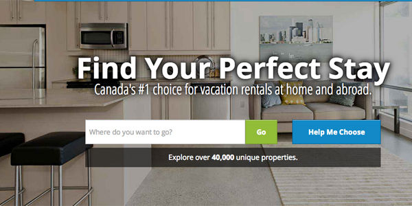 CanadaStays claims top spot among Canadian vacation rental sites