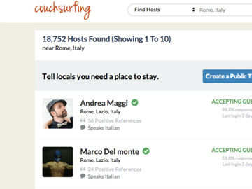 Couchsurfing relaunches on new platform with fresh functionality