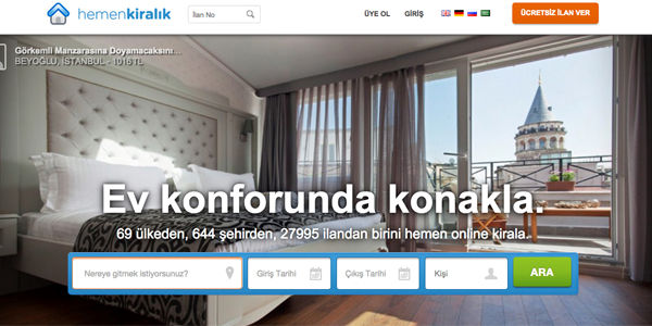 Startup pitch: HemenKiralik, or Flat4Day, is Turkey's HomeAway