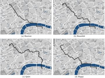 Happy maps - charting more than just an A to B experience