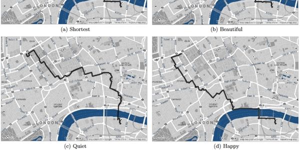 Happy maps - charting more than just an A to B experience