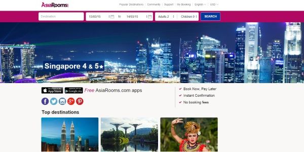 TUI throws in the towel with AsiaRooms hotel booking site