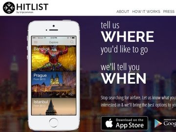 Startup pitch: Hitlist is first step to new way to distribute travel
