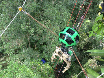 Zip lining through the Amazon is Google's next StreetView trick
