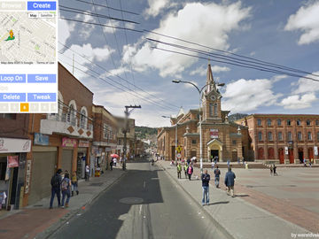 This tool allows you to create custom Google Maps animations for different digital perspective