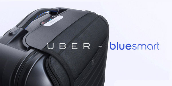 Bluesmart partners with Uber to go pick up your lost luggage