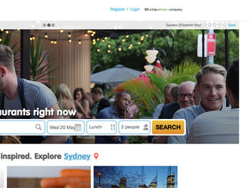 Hungry again, TripAdvisor acquires Dimmi, a restaurant-booking site Down Under