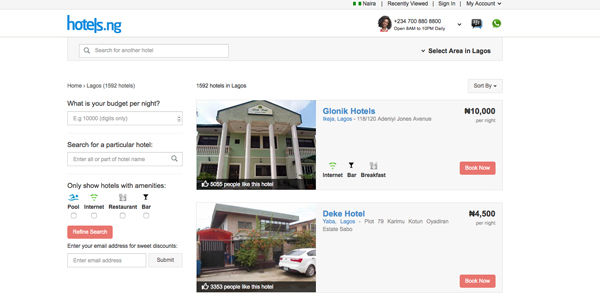 Nigerian travel booking site Hotels.ng raises $1.2M, plans expansion