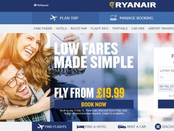 Ryanair completes distribution hat-trick with Sabre agreement