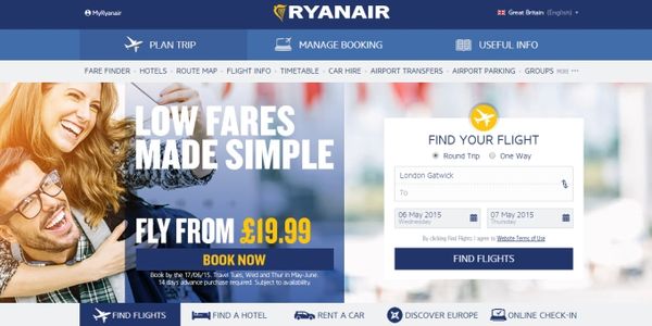 Ryanair completes distribution hat-trick with Sabre agreement