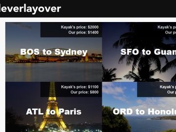 Startup Pitch: CleverLayover finds connecting flights to save money