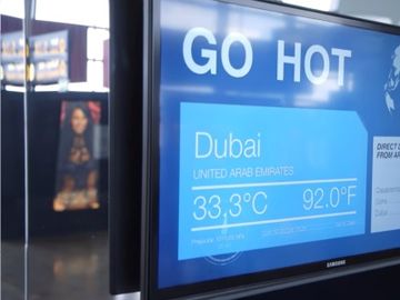 Destination weather technology - a new passenger experience for airports