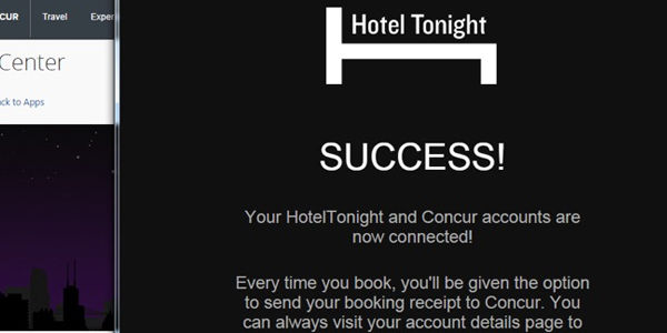 Concur partners with Lyft and HotelTonight