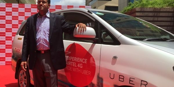 Uber riders in India get free in-car wifi, Airtel payments