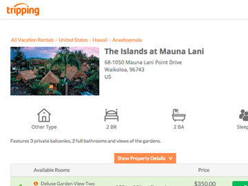 Tripping, the metasearch for vacation rentals, adds on-site booking