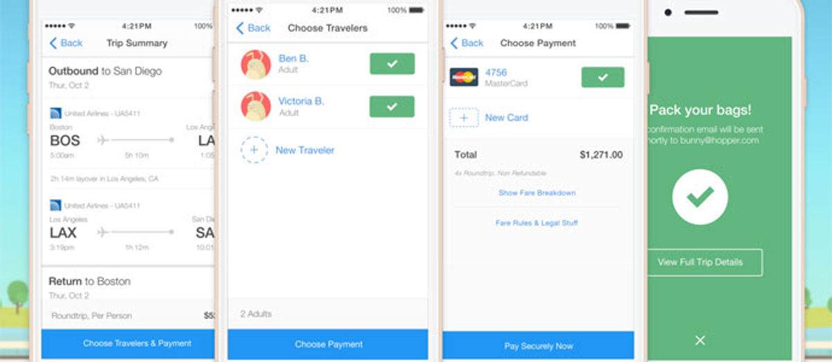 Hopper, the cheap flights app, adds instant booking, shifts platform