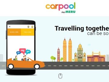 Meru blindsides upstart Uber with carpooling brand
