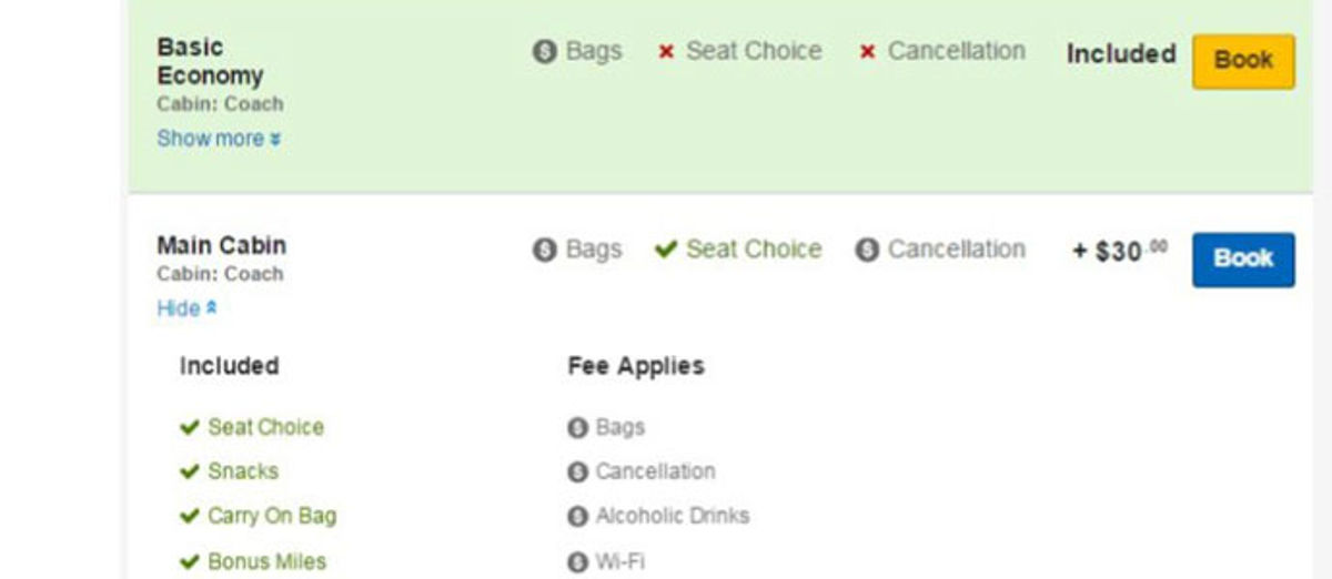 Expedia to display fare families, fare forecasts, and statuseligible